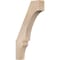 Ekena Millwork 3 1/2"W x 14"D x 26"H Balboa Smooth Knee Brace, Douglas Fir BRC04X14X26BOA00SDF - alternate 1
